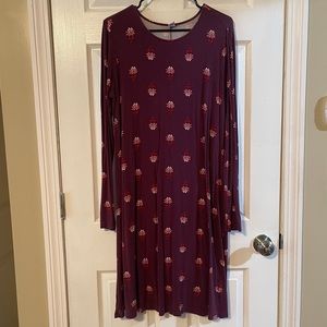 ⭐️3/$25⭐️ Old Navy L TALL Long-Sleeve Dress